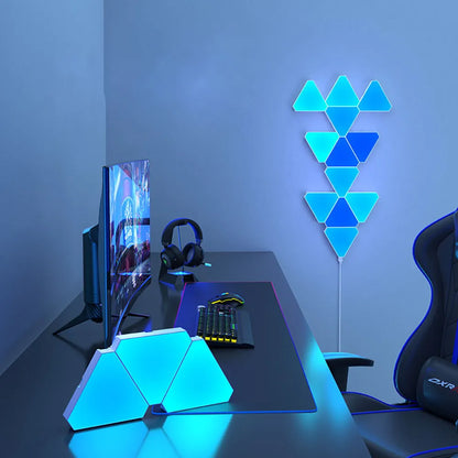 LED Triangular Lamp