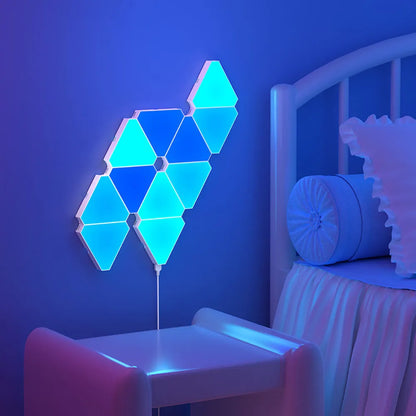 LED Triangular Lamp